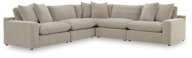 Maxton Heights 5-Piece Sectional Pebble