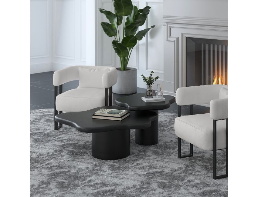 MAYAL 2pc Coffee Table Set - Berre Furniture