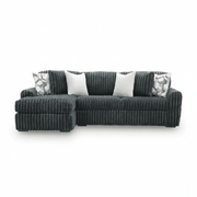 Midnight-Madness 2-Piece Sectional Sofa Chaise Left Chaise