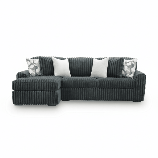 Midnight-Madness 2-Piece Sectional Sofa Chaise Left Chaise