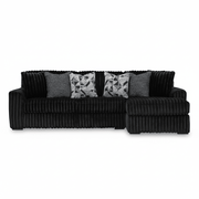 Midnight-Madness 2-Piece Sectional Sofa with Chaise Left Chaise