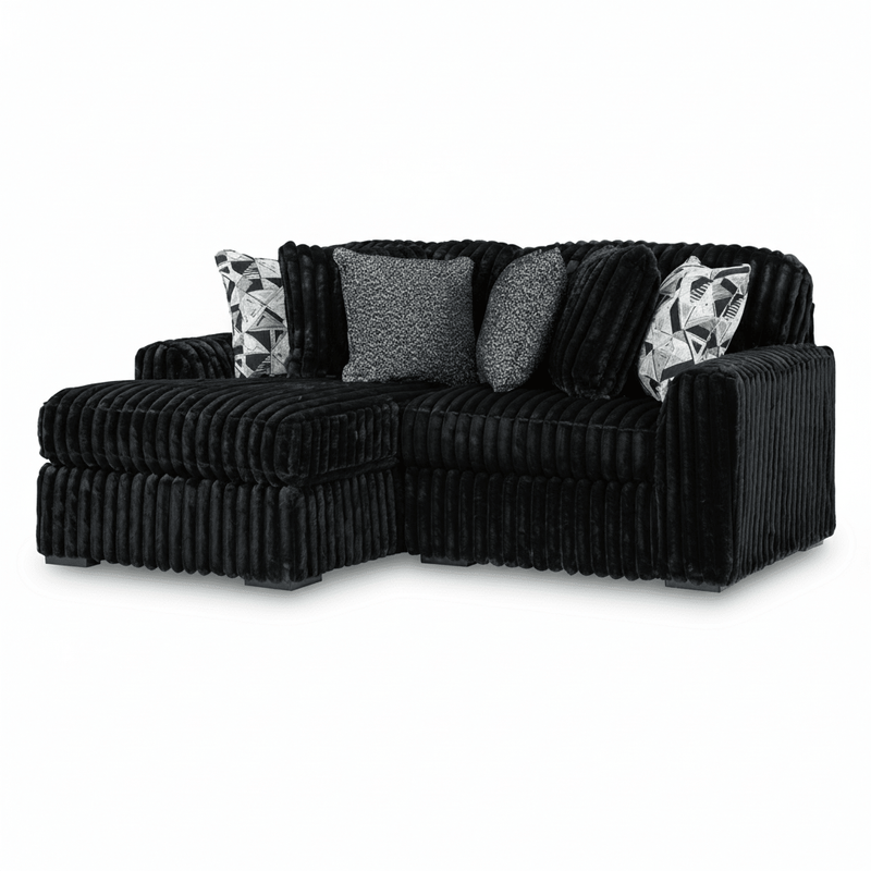 Midnight-Madness 2-Piece Sectional with Chaise Left Chaise