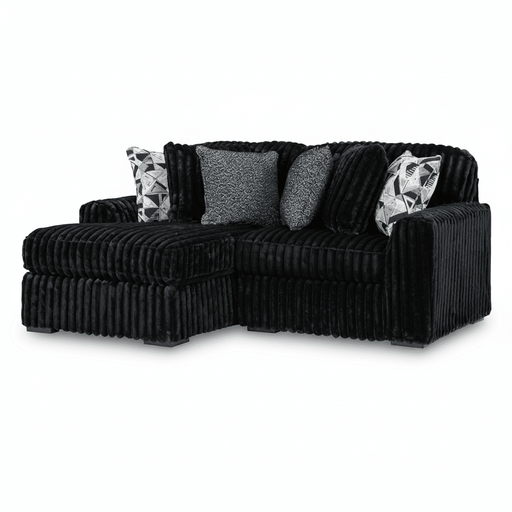 Midnight-Madness 2-Piece Sectional with Chaise Left Chaise