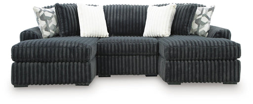 Midnight-Madness 3-Piece Double Chaise Sectional Default Title