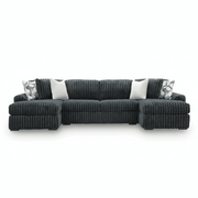 Midnight-Madness 3-Piece Double Chaise Sectional Default Title