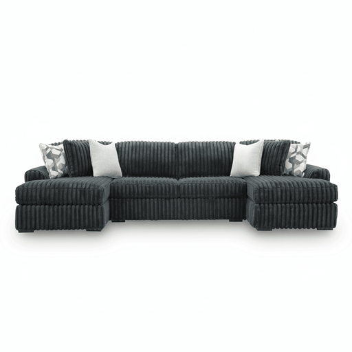Midnight-Madness 3-Piece Double Chaise Sectional Default Title