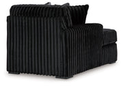 Midnight-Madness 3-Piece Sectional with Chaise