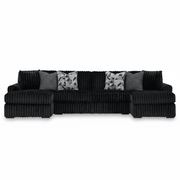 Midnight-Madness 3-Piece Sectional with Chaise Default Title
