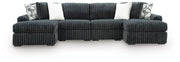 Midnight-Madness 4-Piece Double Chaise Sectional Default Title