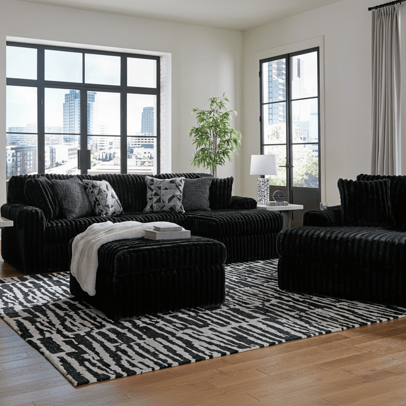 Midnight-Madness 4-Piece Double Chaise Sectional Default Title