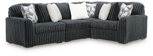 Midnight-Madness 4-Piece Sectional Standard