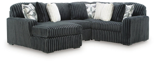 Midnight-Madness 4-Piece Sectional with Chaise Standard