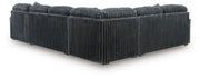 Midnight-Madness 4-Piece Sectional with Chaise