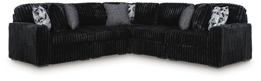 Midnight-Madness 5-Piece Sectional Onyx