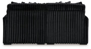 Midnight-Madness Super Chaise Loveseat