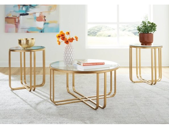 Milloton Occasional Table Set of 3 - Berre Furniture