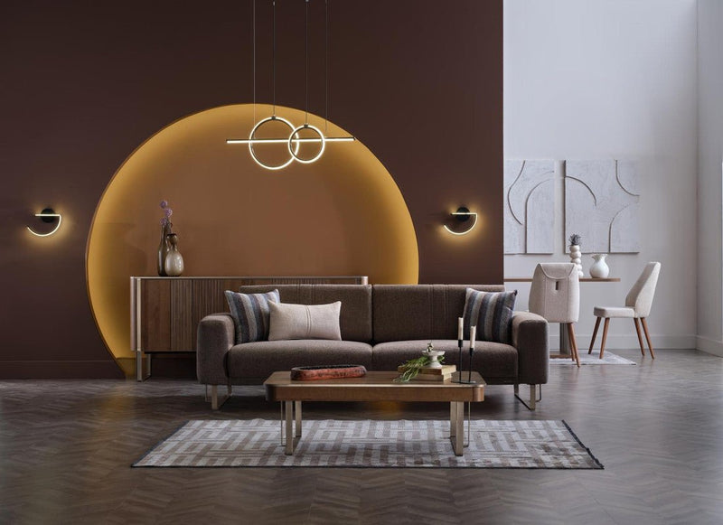 Mirante 3 Seat Sleeper by Bellona BEATTO LIGHT BROWN