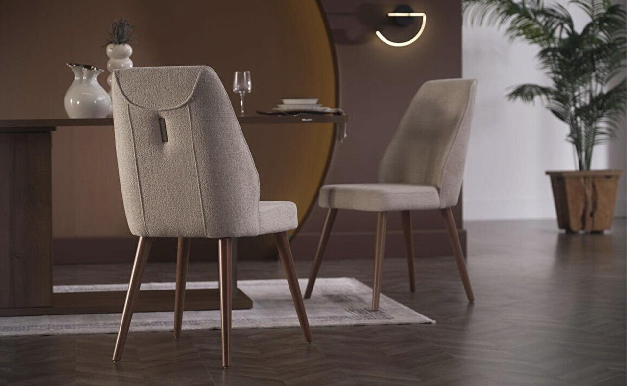 Mirante Dining Chair (Cream) by Bellona