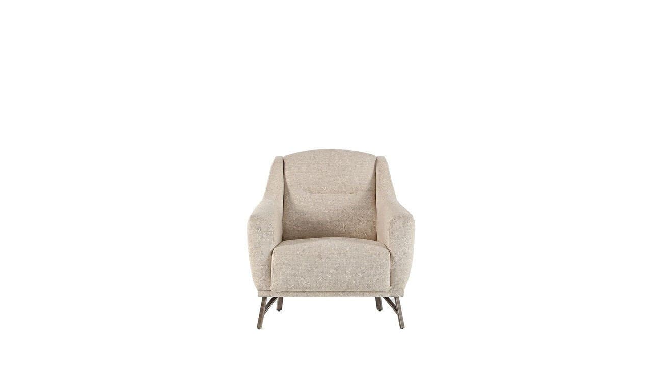 Mirante Accent Chair (Beatto Cream) by Bellona