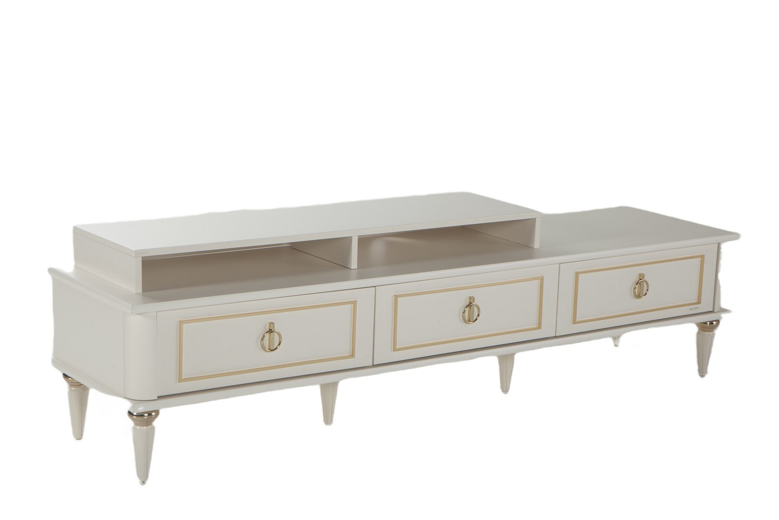 Mistral Tv Stand (Opak White) by Bellona