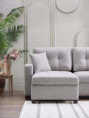 Mocca Corner Sectional By Bellona - Berre Furniture