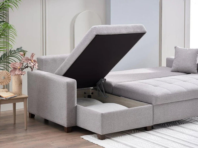 Mocca Corner Sectional By Bellona - Berre Furniture