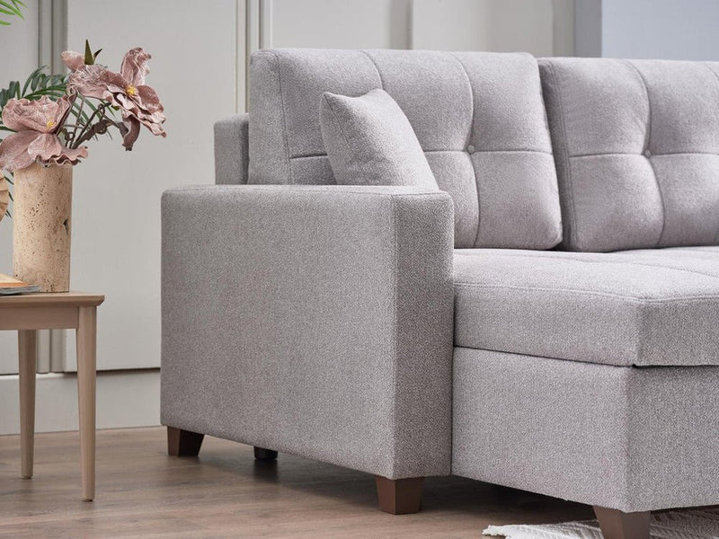 Mocca Corner Sectional By Bellona - Berre Furniture