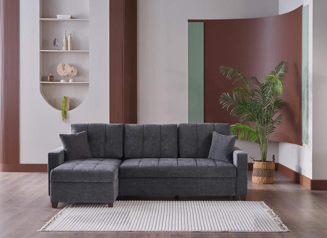 Mocca Sleeper Sectional 3 Pieces by Bellona SELMA GRAY