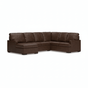 Modern Day 3-Piece Sectional with Chaise Left Chaise