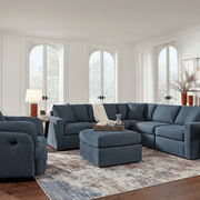 Modmax 3-Piece Sectional with Storage Chaise Ink Option B