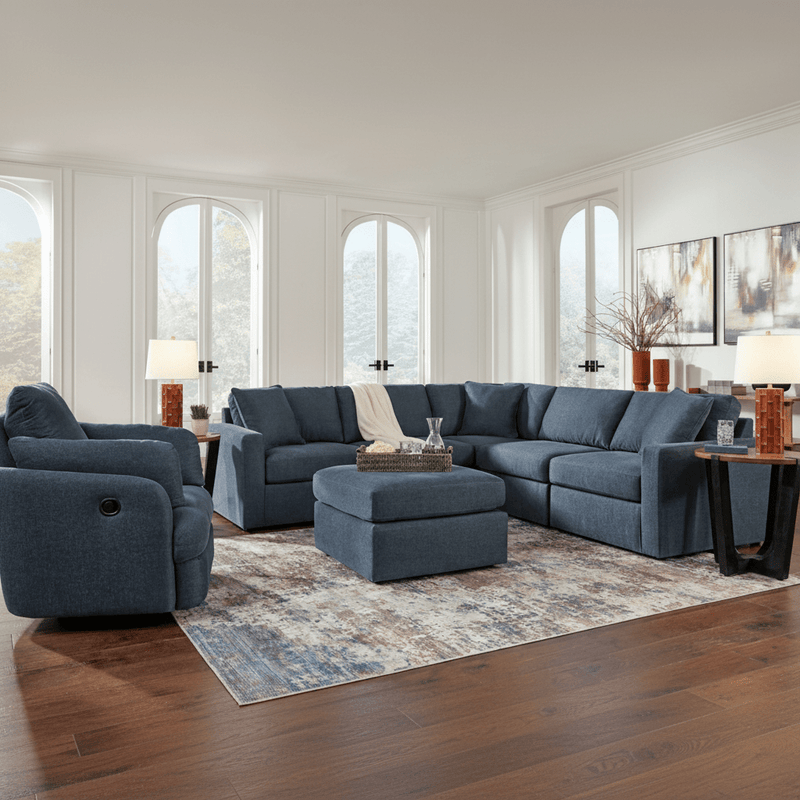 Modmax 4-Piece Double Storage Chaise Sectional Ink