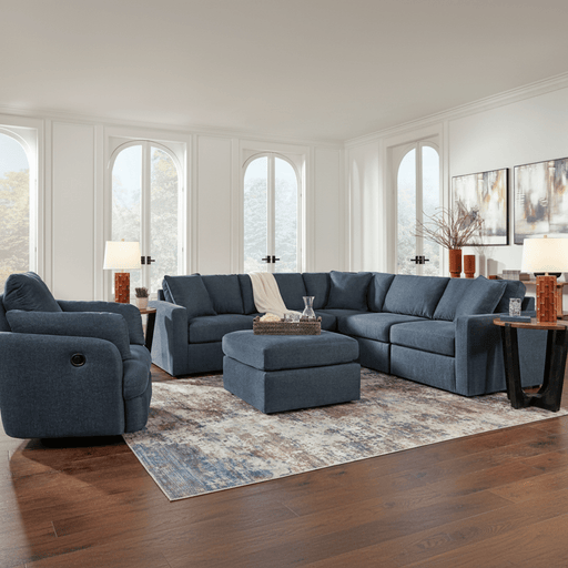 Modmax 4-Piece Double Storage Chaise Sectional Ink
