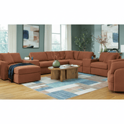 Modmax 4-Piece Double Storage Chaise Sectional Spice