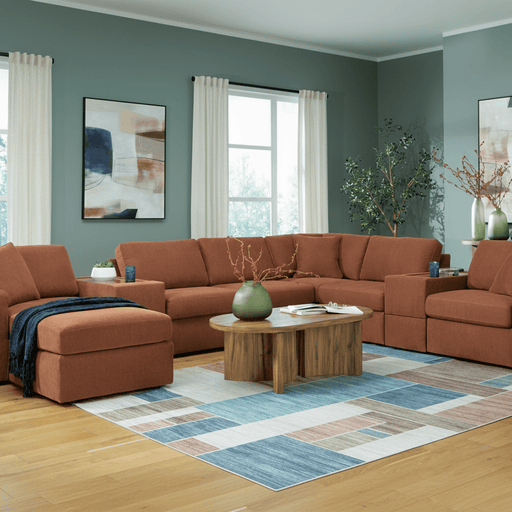 Modmax 4 - Piece Sectional with Storage Chaise - Berre Furniture