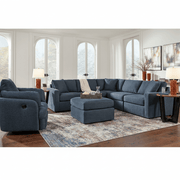 Modmax 4-Piece Sectional with Storage Chaise Ink Option C