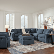Modmax 5-Piece Sectional with Storage Chaise Ink Option A
