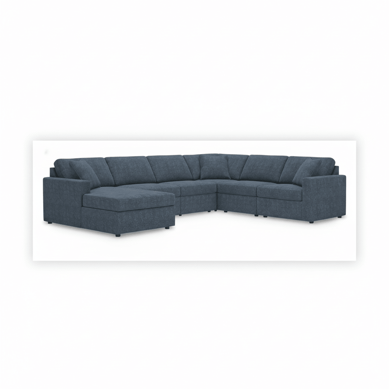 Modmax 6-Piece Sectional with Chaise Default Title