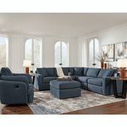 Modmax 6 - Piece Sectional with Storage Chaise and Audio Consoles - Berre Furniture