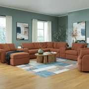 Modmax 6 - Piece Sectional with Storage Chaise and Audio Consoles - Berre Furniture