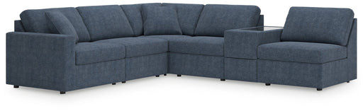Modmax 6 - Piece Sectional with Storage Console - Berre Furniture