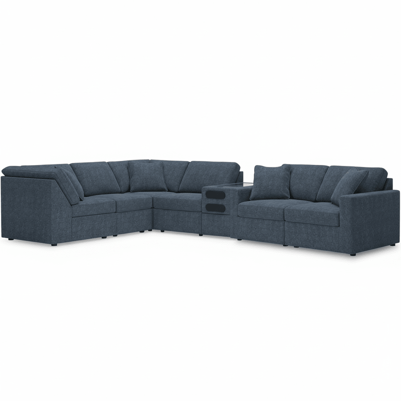 Modmax 7-Piece Sectional with Audio Console Option B