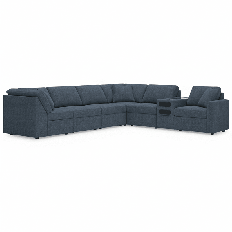 Modmax 7-Piece Sectional with Audio Console Option A