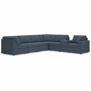 Modmax 7-Piece Sectional with Storage Console Option A