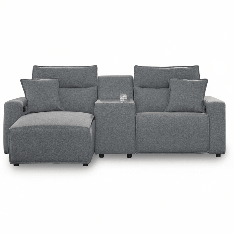 Modmax II 3-Piece Power Reclining Sectional with Chaise Left Chaise