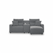 Modmax II 3-Piece Power Reclining Sectional with Chaise Right Chaise