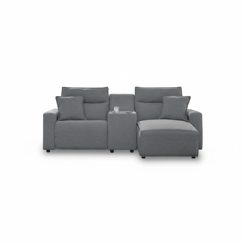 Modmax II 3-Piece Power Reclining Sectional with Chaise Right Chaise