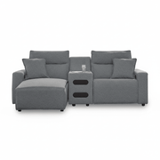 Modmax II 3-Piece Power Reclining Sectional with Chaise Default Title