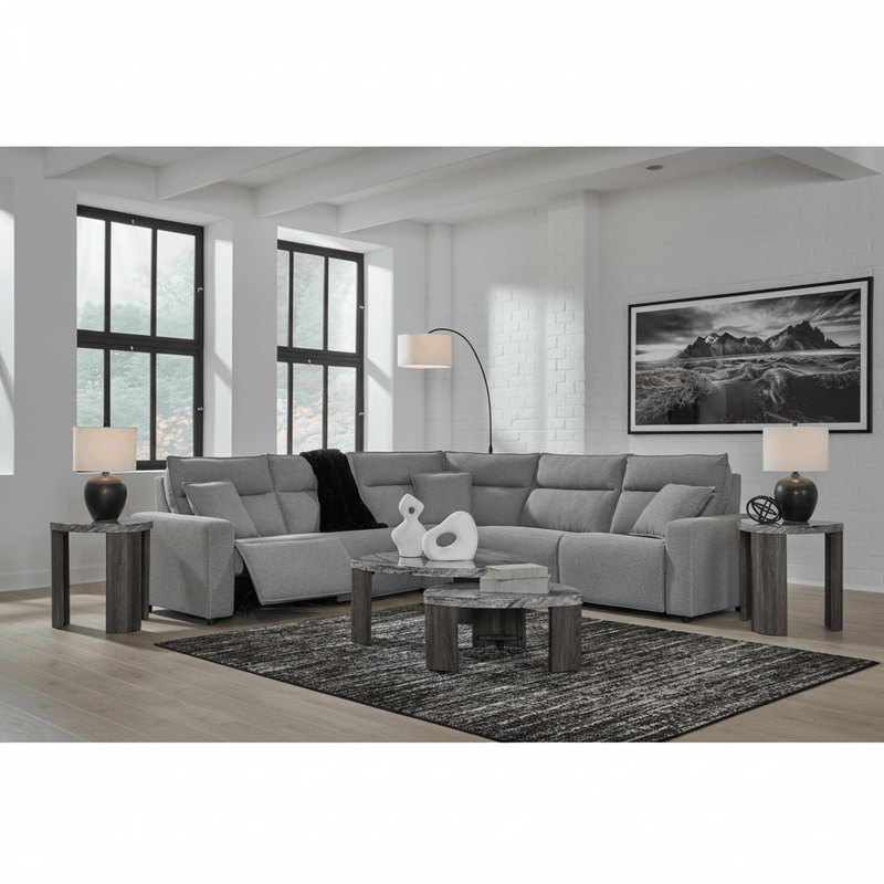 Modmax II 3-Piece Reclining Sofa Chaise Option A