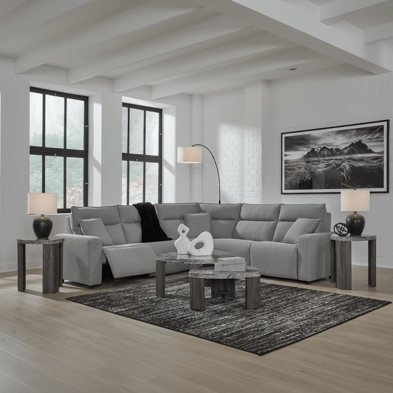 Modmax II 3-Piece Reclining Sofa Chaise Option B