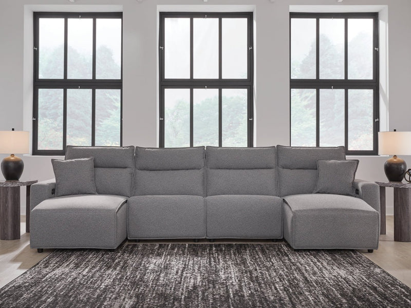 Modmax II 4-Piece Power Reclining Sectional with Chaise